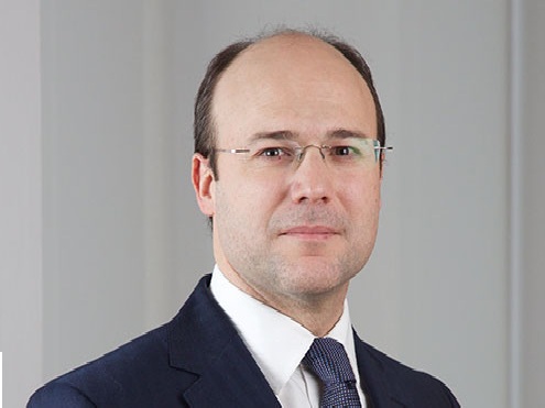 Mariano Giralt speaking about digital assets and the future of global finance during a Westfield keynote.