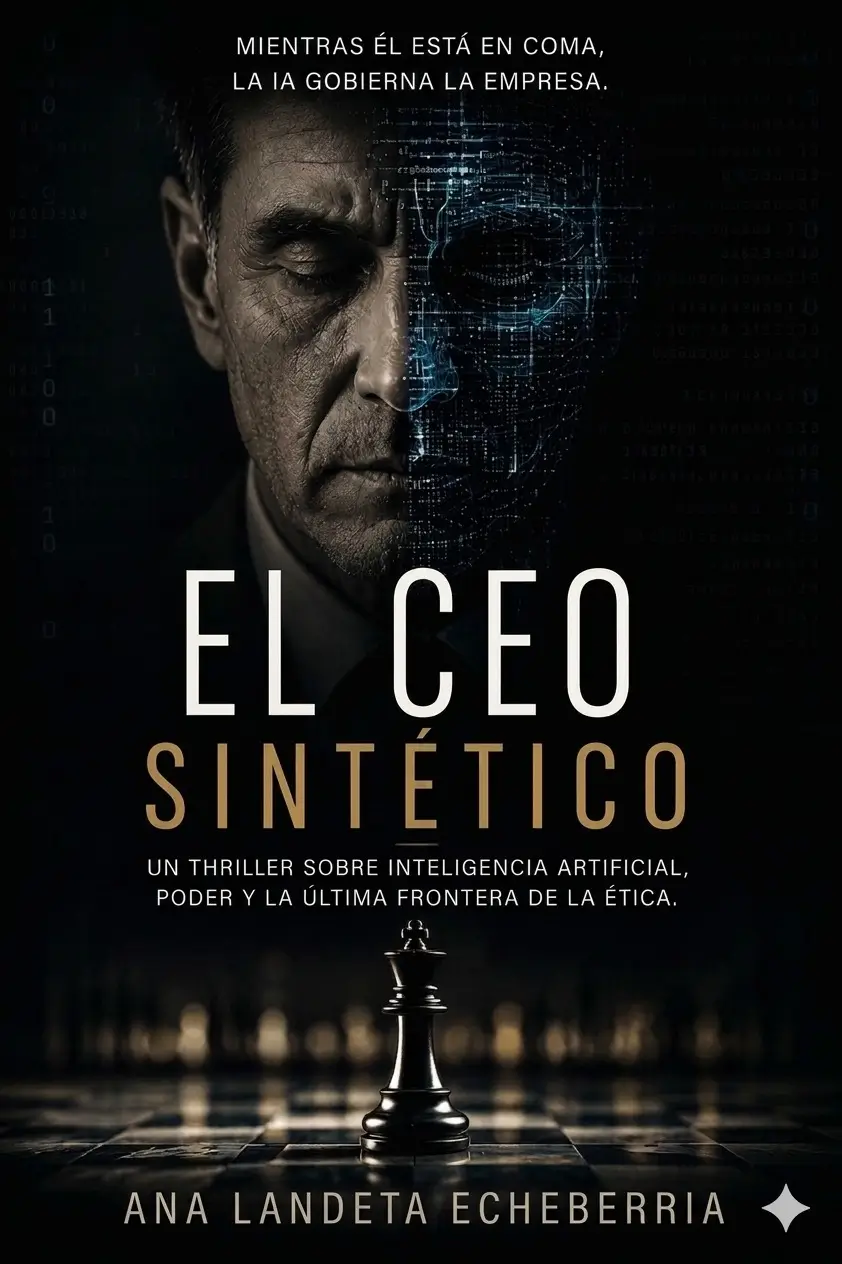 Portada del libro El CEO Sintético, de Ana Landeta Echeberria